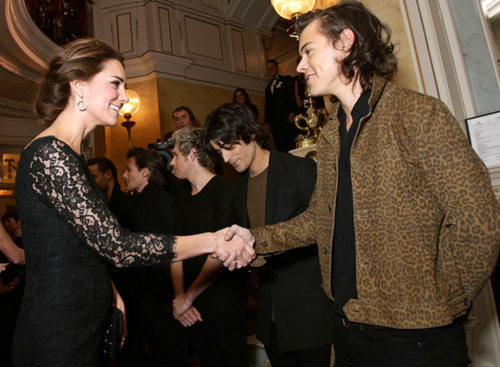 Kate Middleton et le Prince William : rencontre surprise avec One Direction