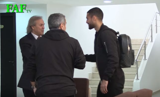 Chaouchi et Bouhenna en stage avec l'EN A'