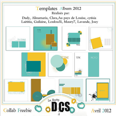 Album Templates chez DCS