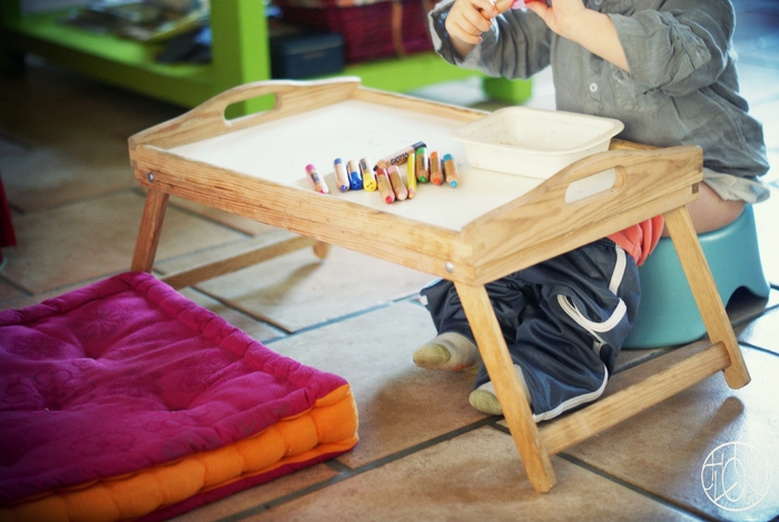 Activité Montessori : Tailler des crayons