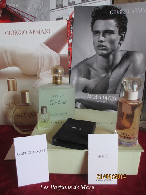 Parfums "Giorgio ARMANI".......
