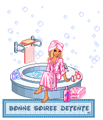 Gif Soirée détente - Carte Moments de détente - MCreations