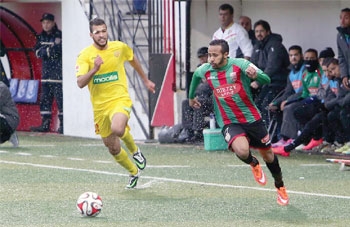 Samedi 31.01.2015 à Bologhine MCA-NAHD 1-0