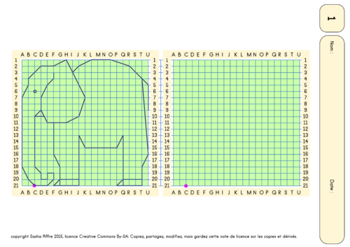 [Inkscape] Fichier de géométrie cycle 3, première fiche