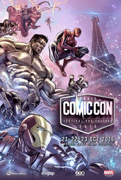 Demandez le programme du Comic Con Paris 2016 !