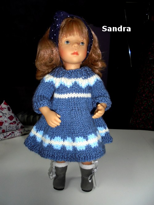 Sandra et sa robe !