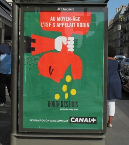 affiche canal + Robin des Bois (1)