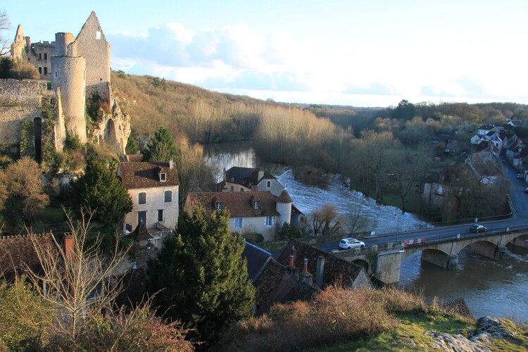 vue depuis la Huche-Corne en ville haute