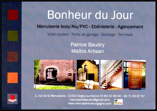 Patrice Baudry, ébéniste à Origny sur Seine a fait visiter son atelier "Bonheur du jour"