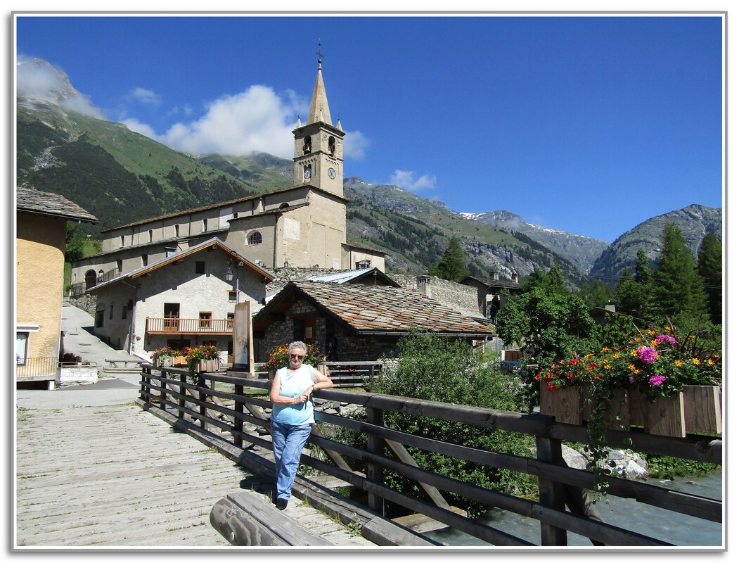 EN ROUTE POUR LE COL D L 'ISERAN   No1