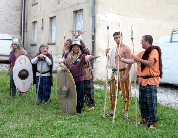 Le tournage du clip  sur la Dame de Vix par "La fabrique à Berlue" a enthousiasmé les visiteurs !