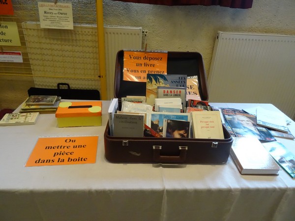 "Des livres au village" à Recey sur Ource, a eu un beau succès...