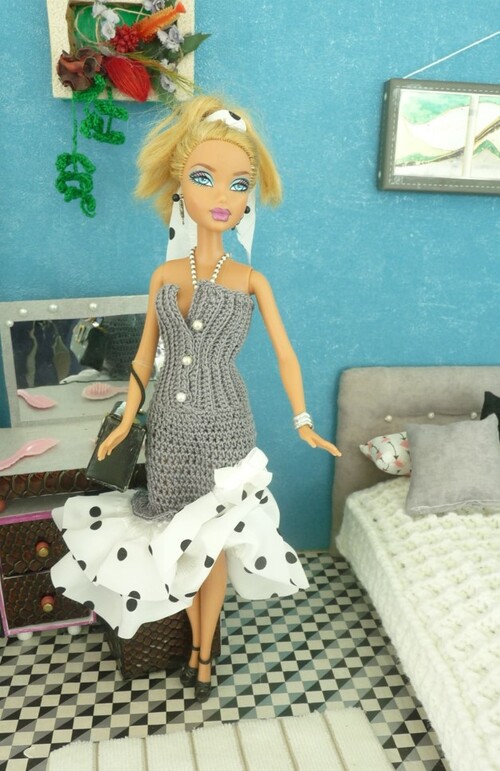 Barbie en modèle "Titane"