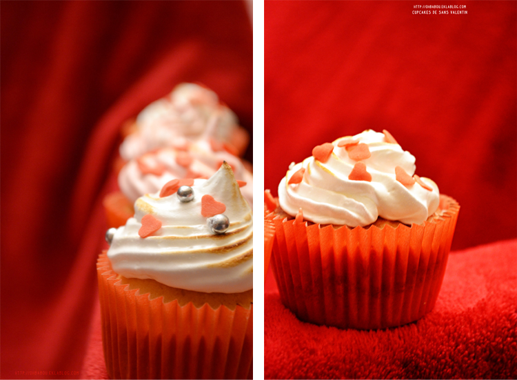 Cupcakes de Sans-Valentin