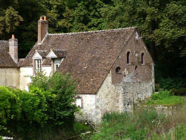 Sur la route des moulins,dans le Loiret,