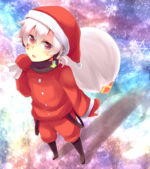 Image de anime, boy, and christmas