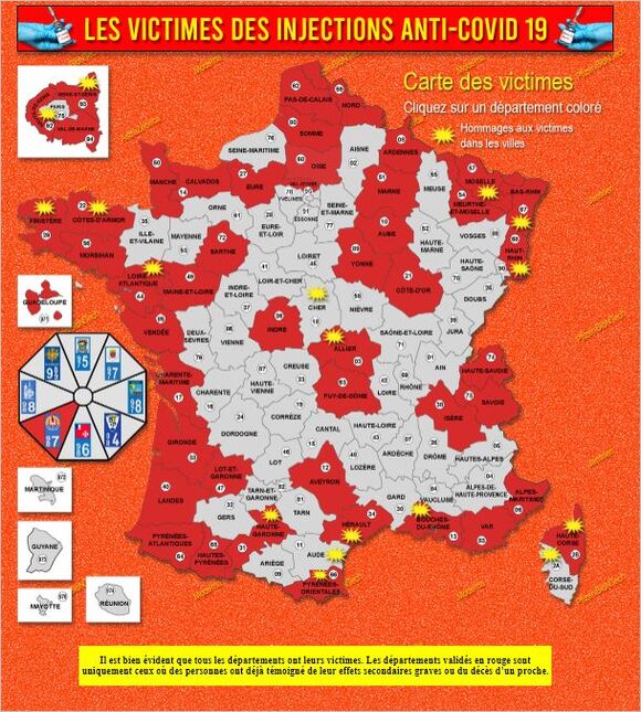 Une carte de France
