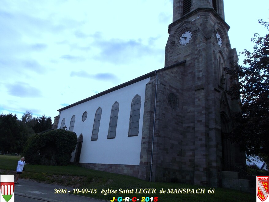 19/09/2015 EGLISE SAINT  LEGER   DE  MANSPACH 68 4/4   D 06/06/2016