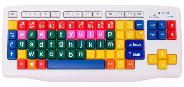 Bluestork : nouveau clavier enfant Fun Kids - Nouvelles Technologies &  Handicap