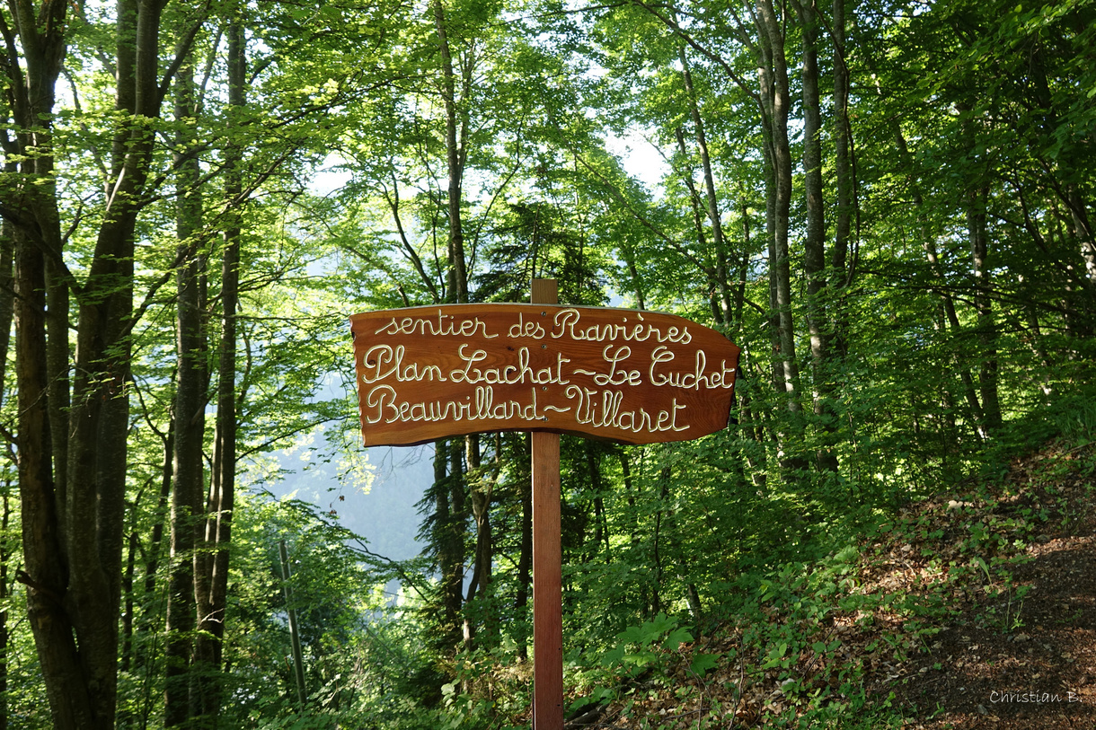 La pointe du Cuchet par la grande boucle