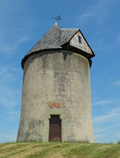 La girouette du moulin du Tandou.