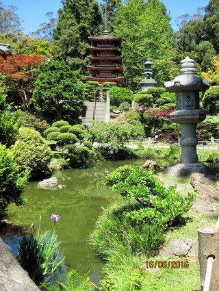 Le jardin  japonais du thé (Japanese tea garden) de San Francisco (Californie)