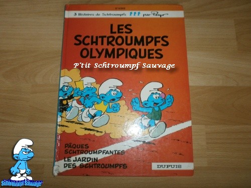 BD " Les Schtroumpfs Olympiques " T.11