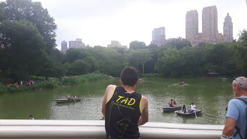 23 juillet , jour 14, New York , Top of the Rock, Central Park