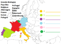 Evaluation de Géographie : Les Continents, Les Océans, Les voisins de la France métropolitaine