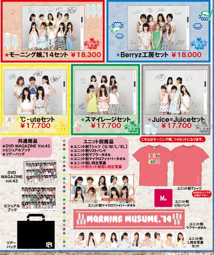 Hello! Project 2014 SUMMER  goodies