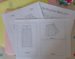 My very own skirt - atelier de couture pour les 6 à 8 ans