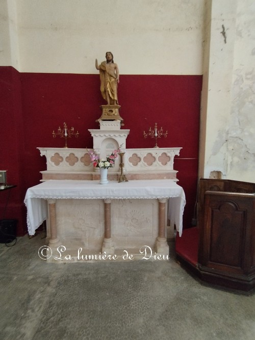 La Palud-sur-Verdon, l'église Notre-Dame de Vauvert