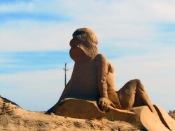 Sculptures de sable...