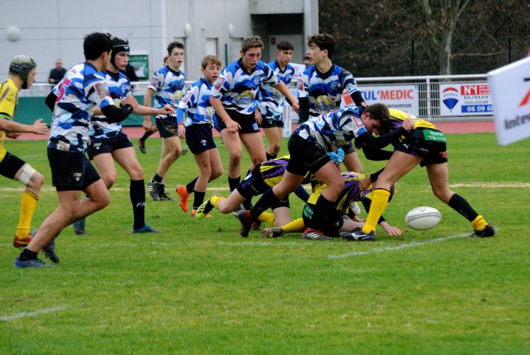 2018-12-01: PARC Cadets - juniors à Tulle face à Malemort