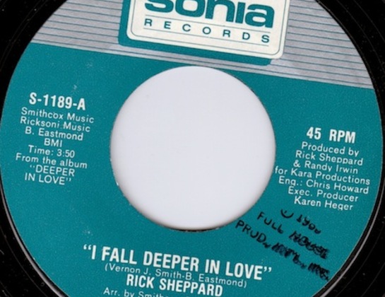  Rick Sheppard I Fall Deeper In Love Sonia Records US 83