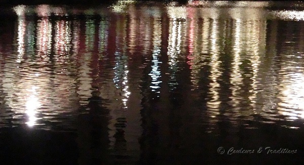 Honfleur, le bassin by night !