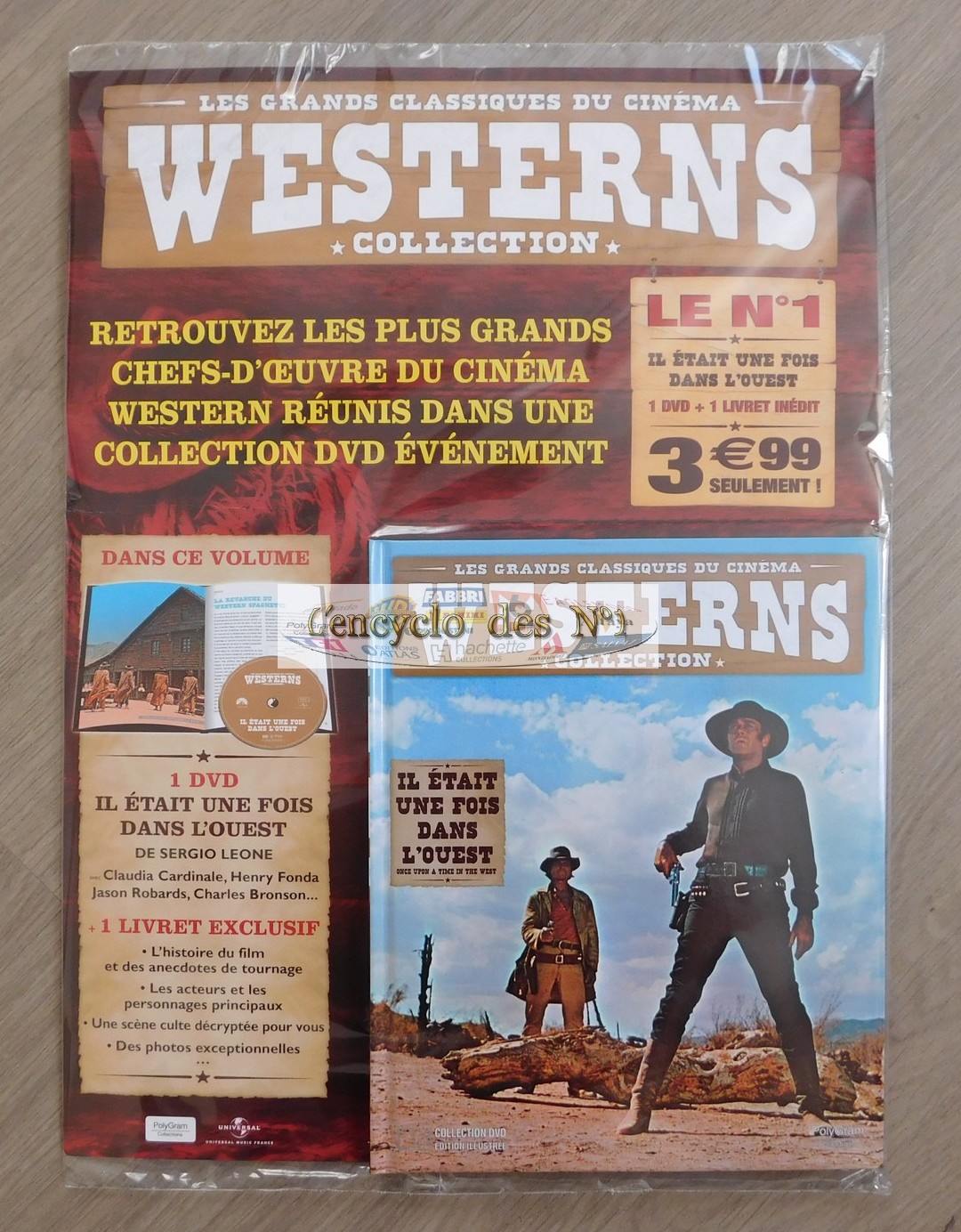 N° 1 Collection westerns en DVD - Lancement - L' encyclo des N° 1