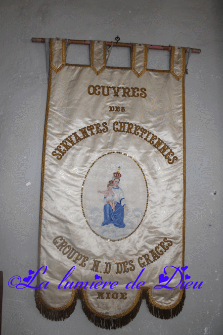 La Madone d'Utelle, le cloître de la chapelle