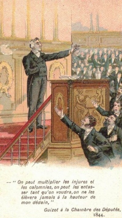 Guizot à la Chambre des Députés sous la Monarchie de Juillet : janvier 1844