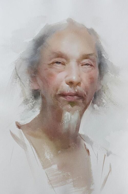 Liu Yi, aquarelliste