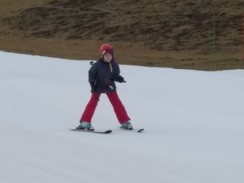 3ème cours de ski, suite des photos