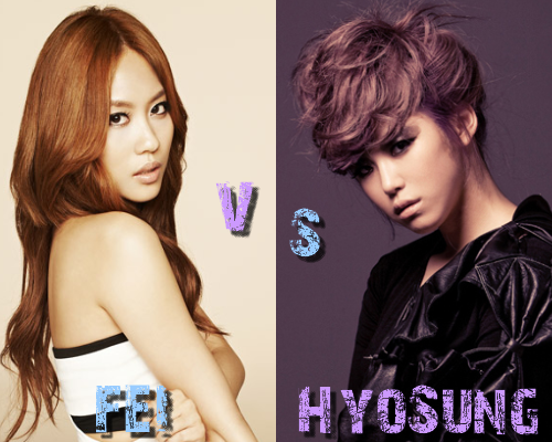 Fei (Miss A) vs HyoSung (Secret) - Round 20
