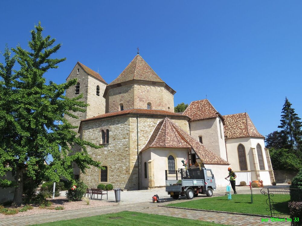 Ottmarsheim dans le Haut Rhin