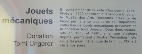 Visite du Musée des Arts Décoratifs à Strasbourg
