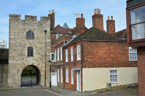 Balade dans la vieille ville de Southampton