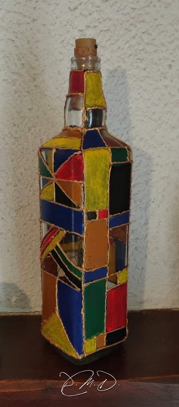 2022  - Peinture acrylique et cerne relief - CP