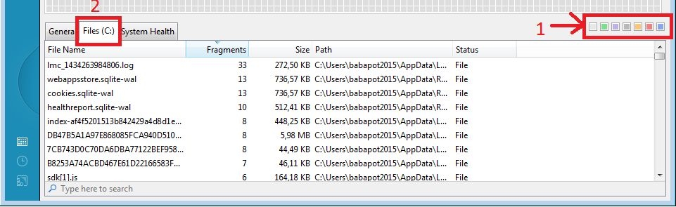 defrag files search defrag files search