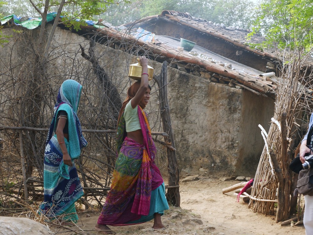 Visite d'un village- Gujarat - Inde 