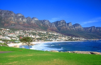cpt cape town camps bay beach with twelve apostles b