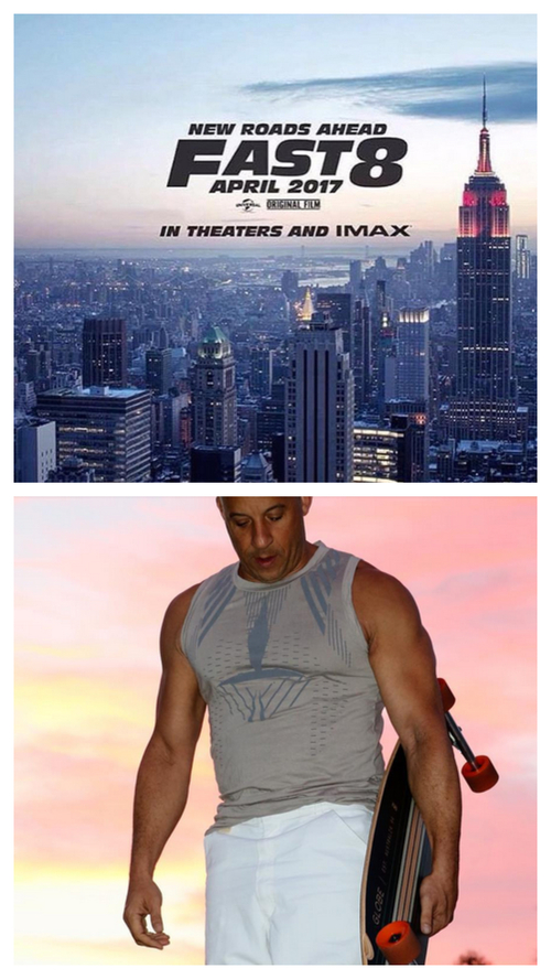 Vin Diesel poste une affiche de Fast & Furious 8 et les premières photos du nouveau xXx